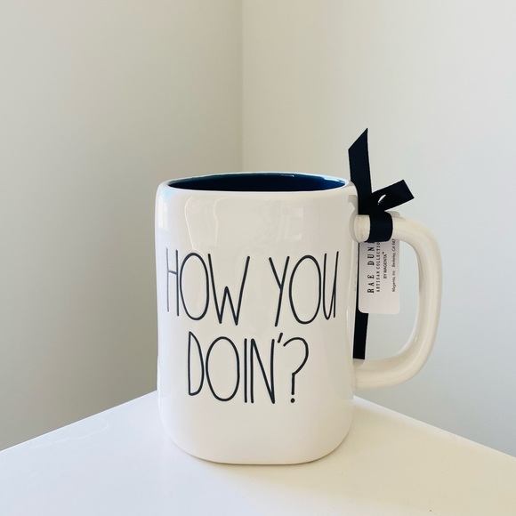Rae Dunn Accessories - Rae Dunn HOW YOU DOIN’? FRIENDS Mug